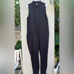Haute hippie button down jumpsuit